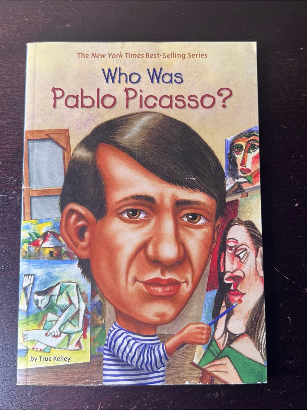 Who Was Pablo Picasso? by True Kelley | 2009 WhoHQ Paperback  Kids Art Biography